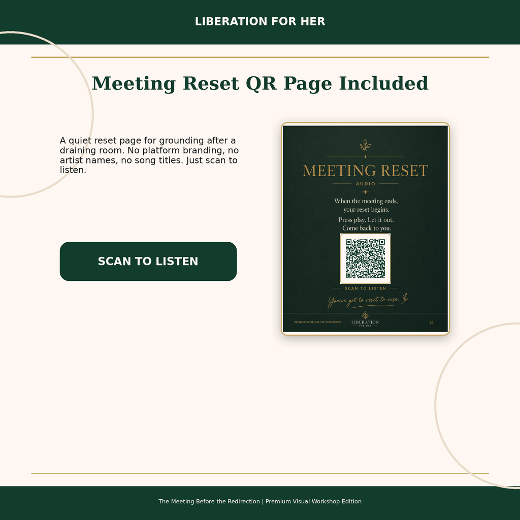 The Meeting Before the Redirection: A Guided Reflection PDF