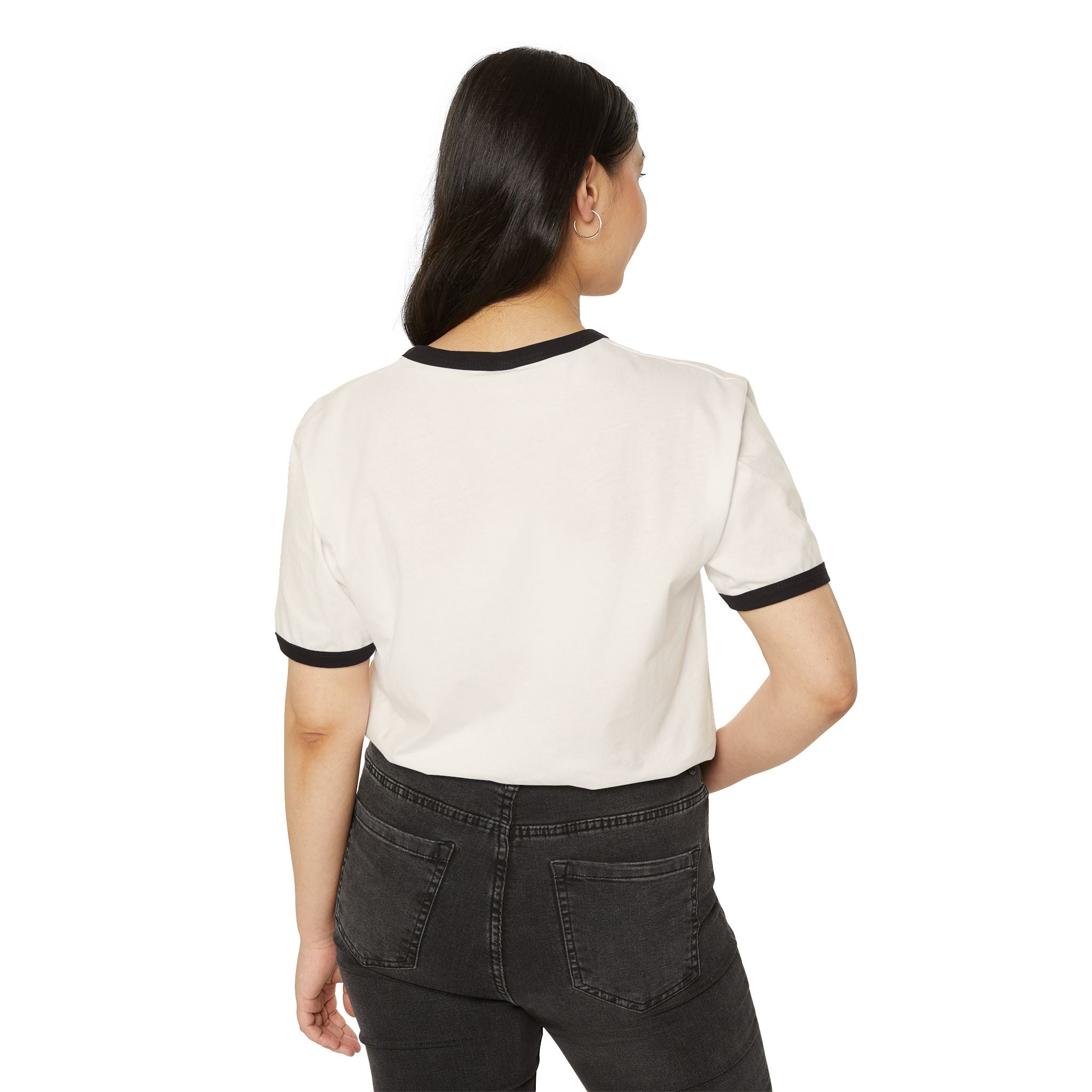 University of Becoming Ringer T-Shirt — LFH Collegiate Crest Tee