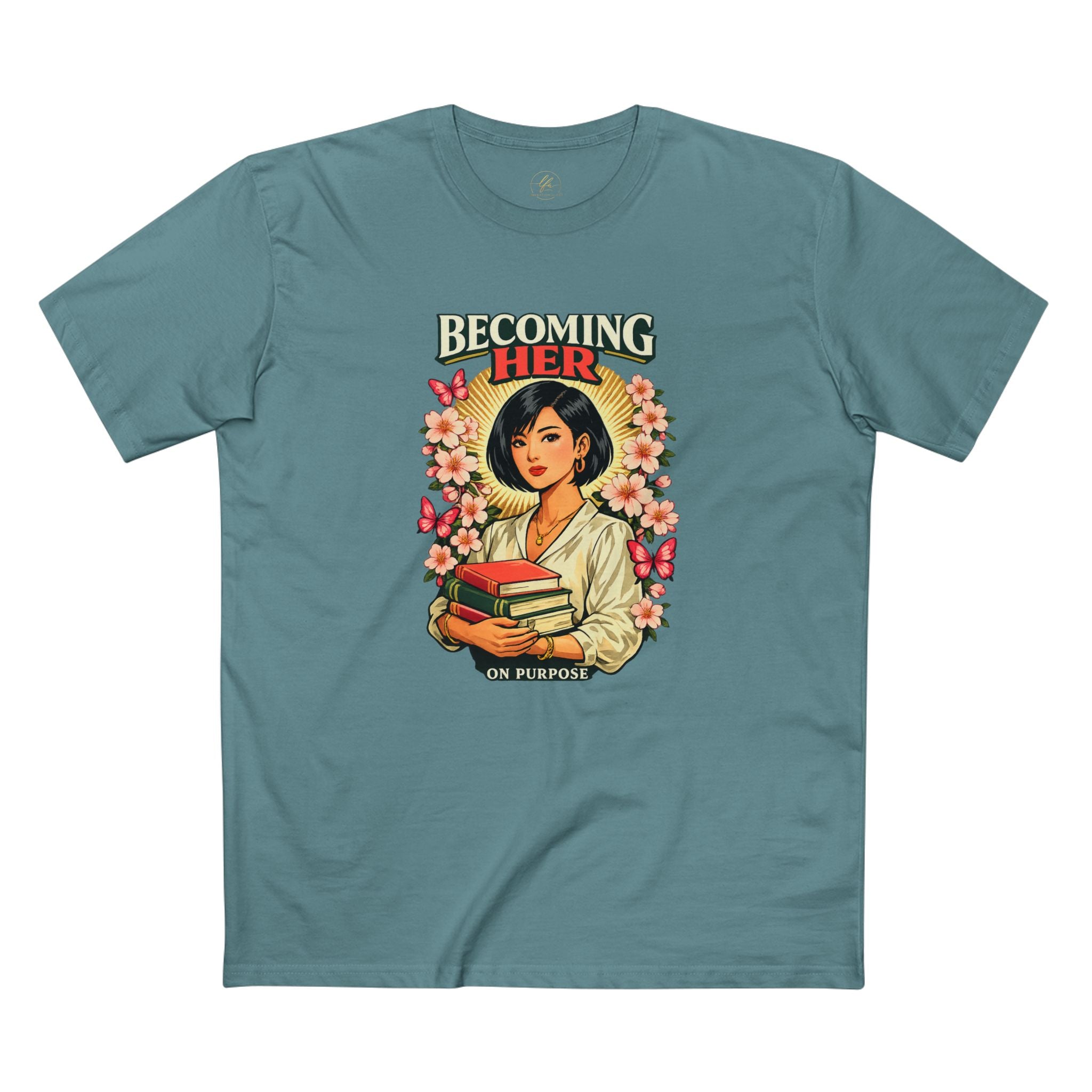 T-Shirt - "Becoming Her" Inspirational Bookish Tee for Women