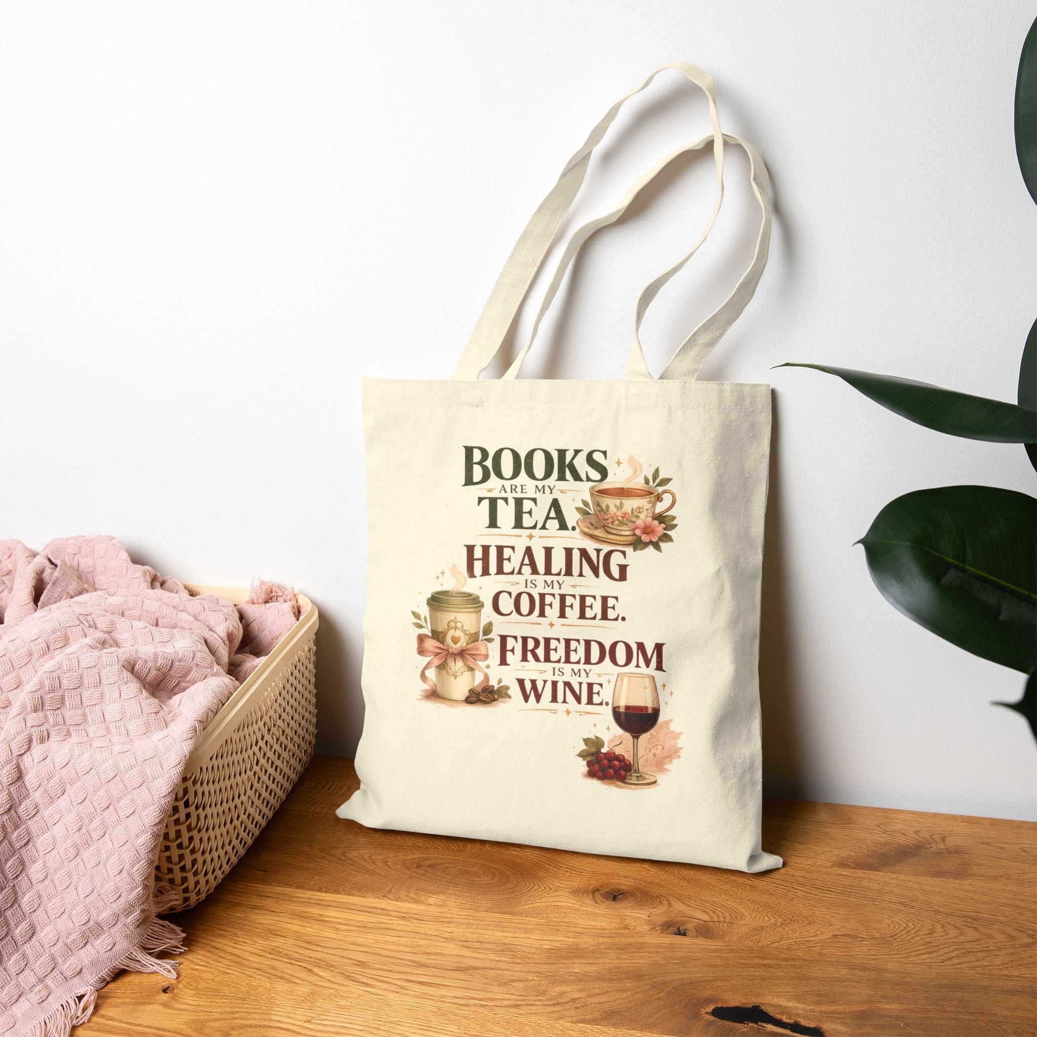 Cotton Canvas Tote Bag