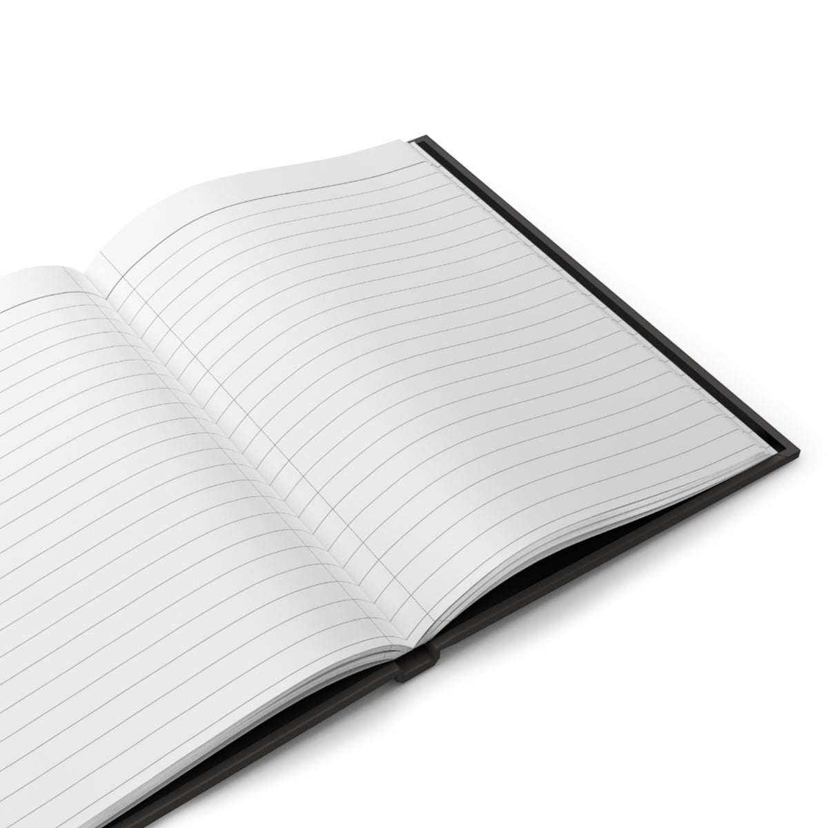 LFH Embossed Hardcover Journal — Matte Black Inspirational Notebook