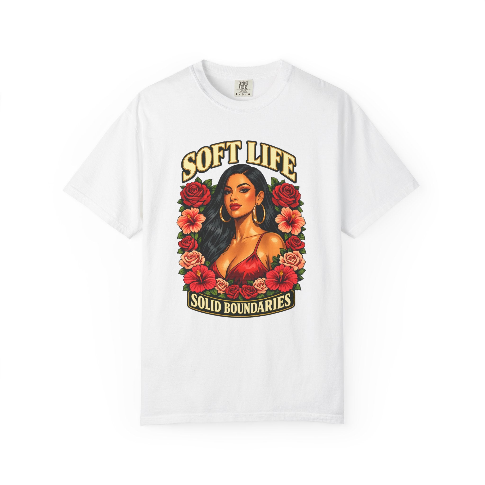 Soft Life Tee — "Soft Life, Solid Boundaries" Graphic T-Shirt