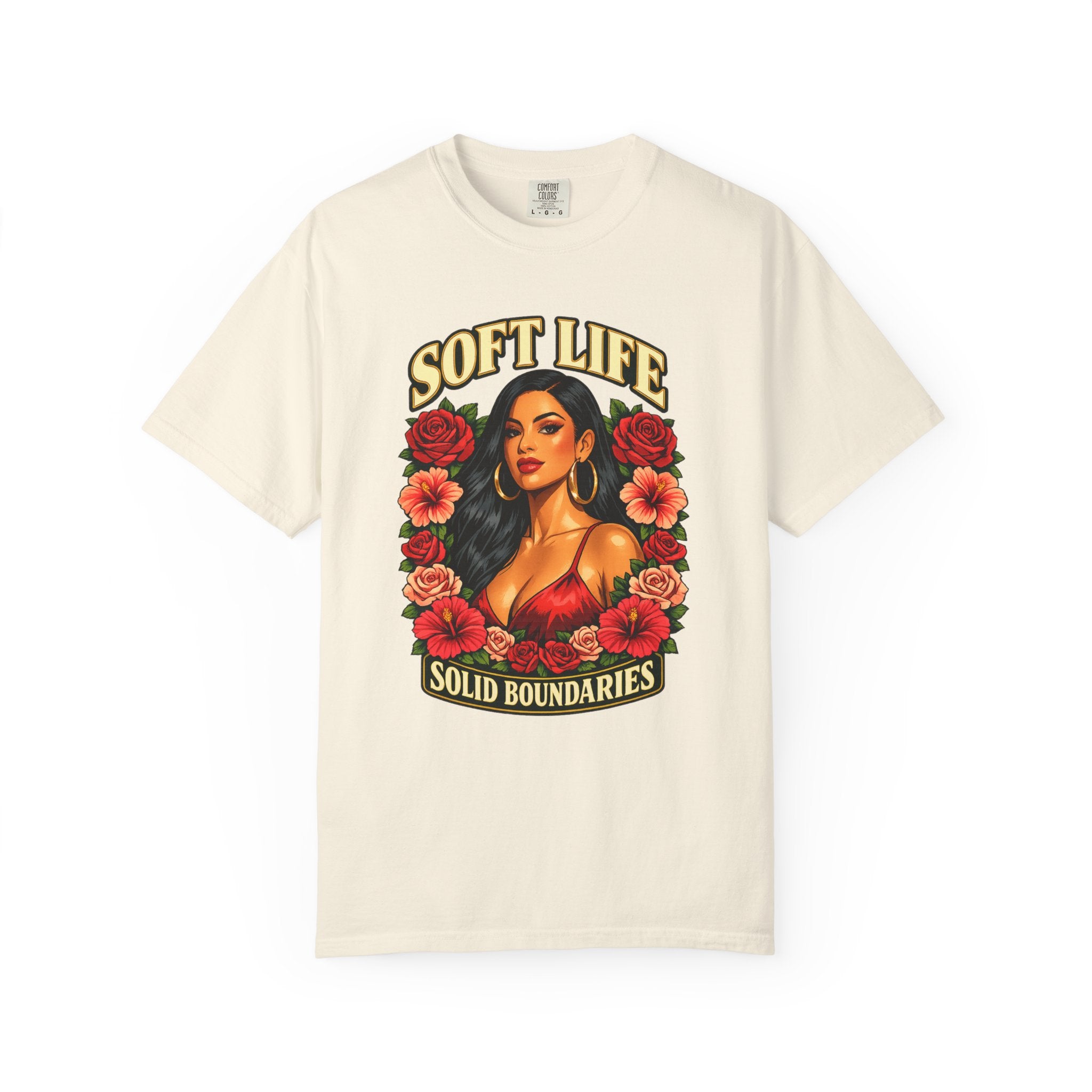 Soft Life Tee — "Soft Life, Solid Boundaries" Graphic T-Shirt