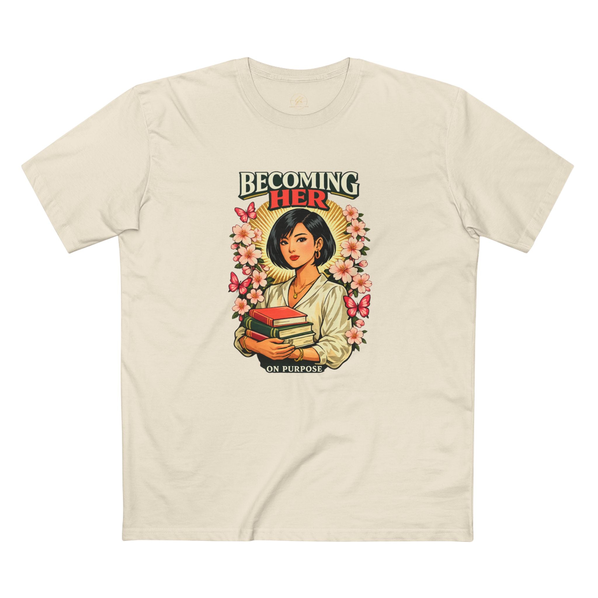 T-Shirt - "Becoming Her" Inspirational Bookish Tee for Women