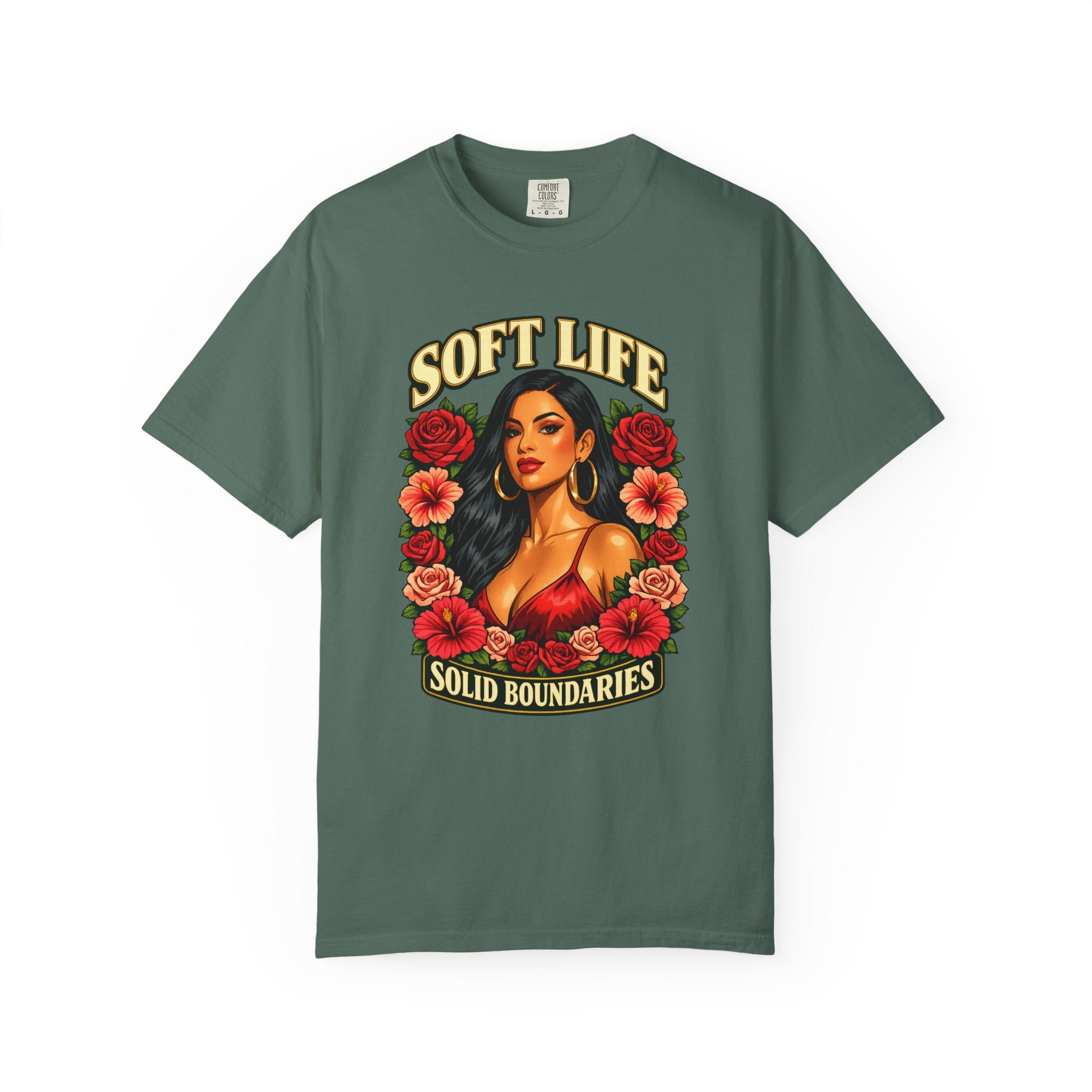 Soft Life Tee — "Soft Life, Solid Boundaries" Graphic T-Shirt