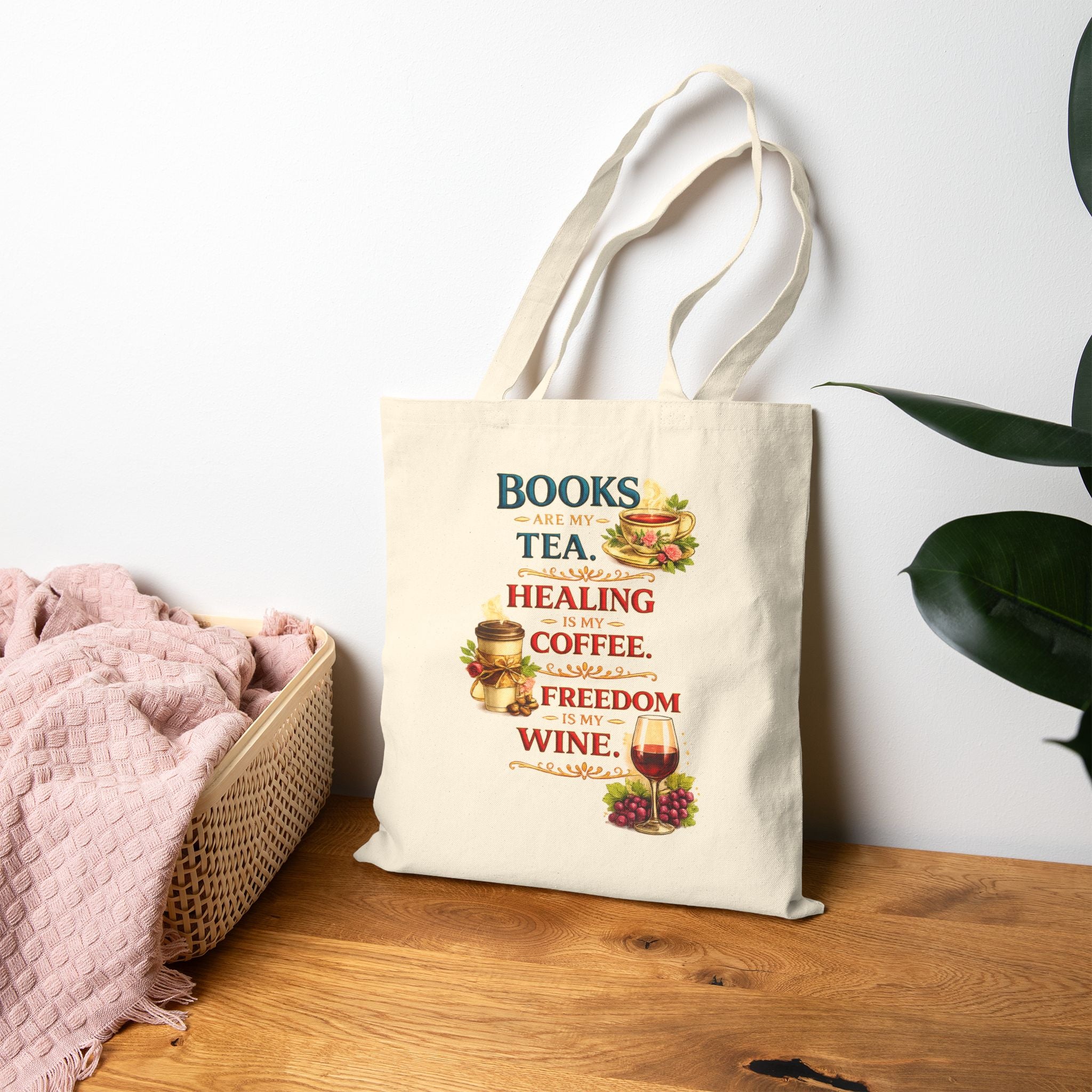 Cotton Canvas Tote Bag