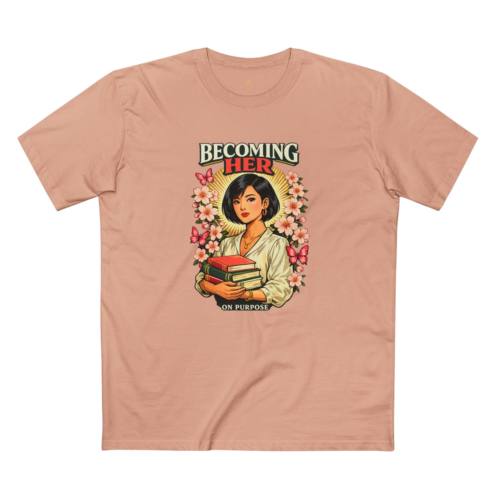 T-Shirt - "Becoming Her" Inspirational Bookish Tee for Women