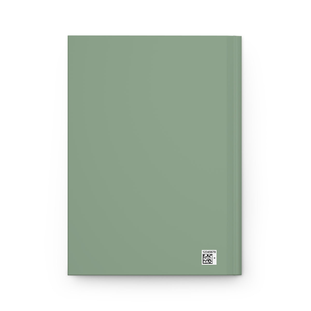 Peace Is the New Flex Hardcover Journal — Sage Matte Inspirational Notebook for Mindfulness & Gratitude
